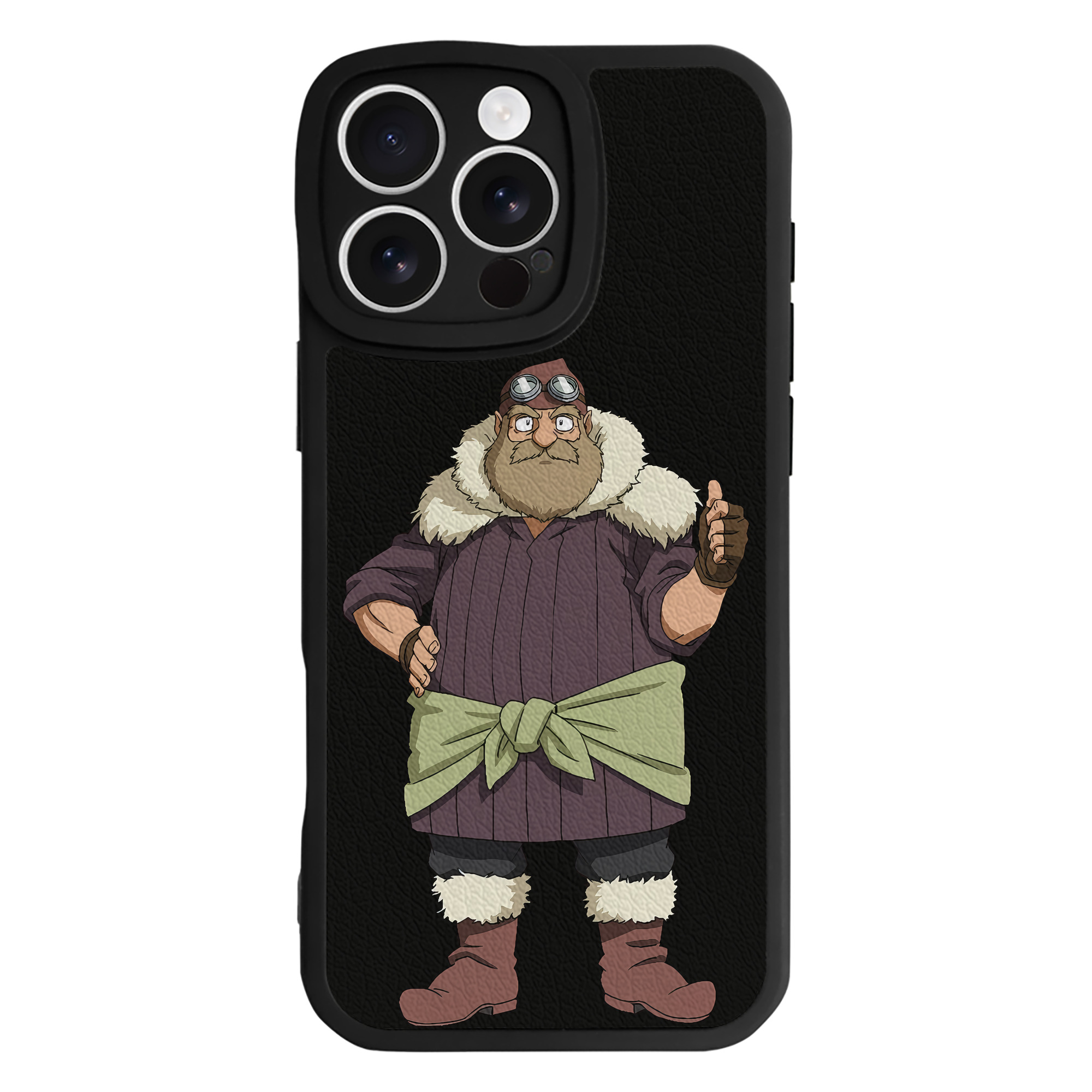 転スラ Regarding Reincarnated to Slime 【iPhone 16シリーズ対応】シリコンスマホケース（レザー調） 材質：シリコン